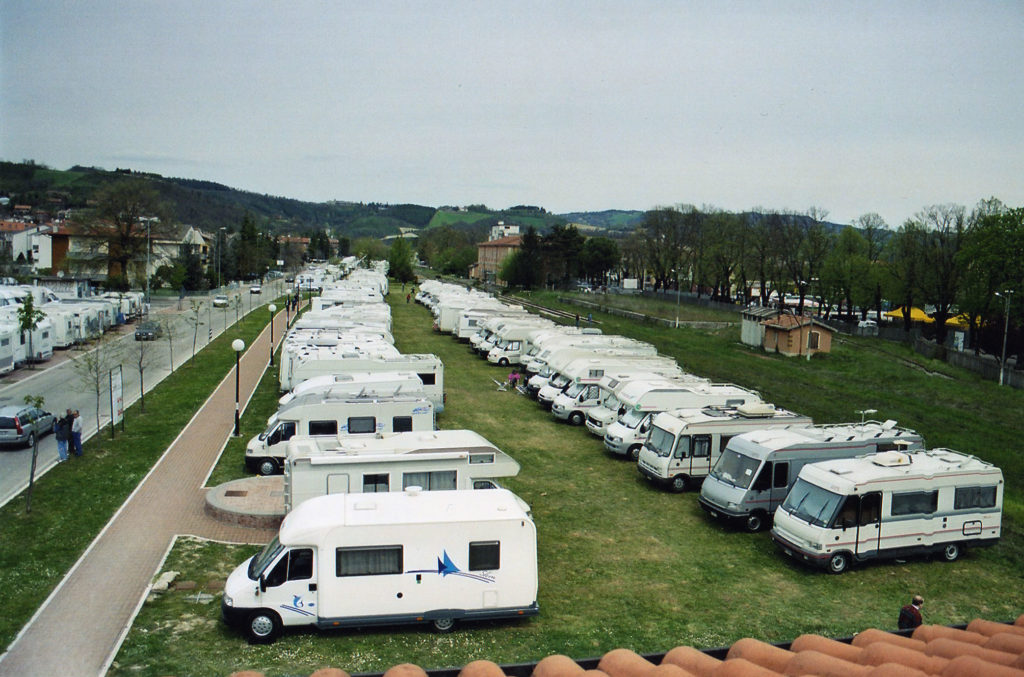 area raduno camper palio della rana